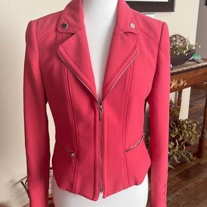 *NWOT* WHBM salmon-colored blazer with cute details